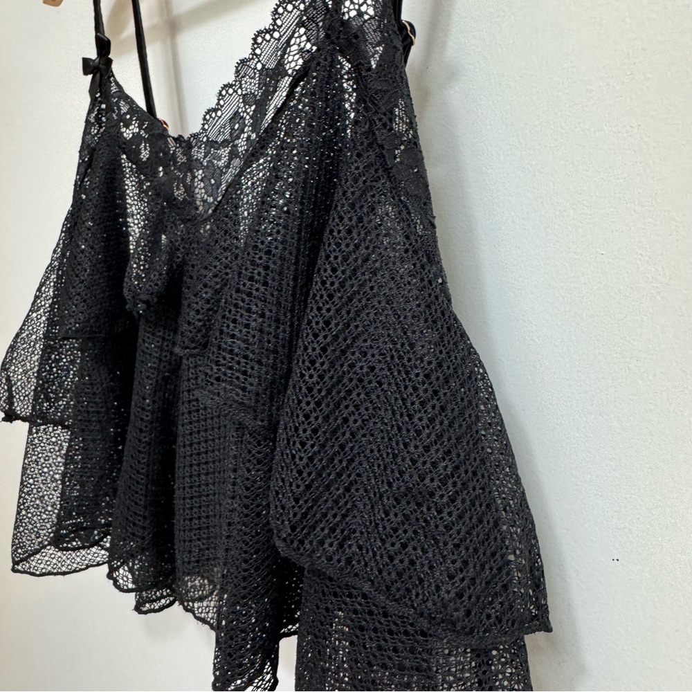 Savage X Fenty Lacy Not Racy Cropped Cami Small - Picture 4 of 12
